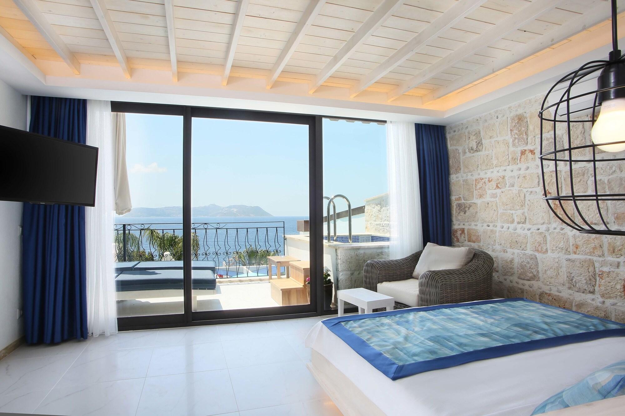 Nur Beach Hotel Kas Bagian luar foto