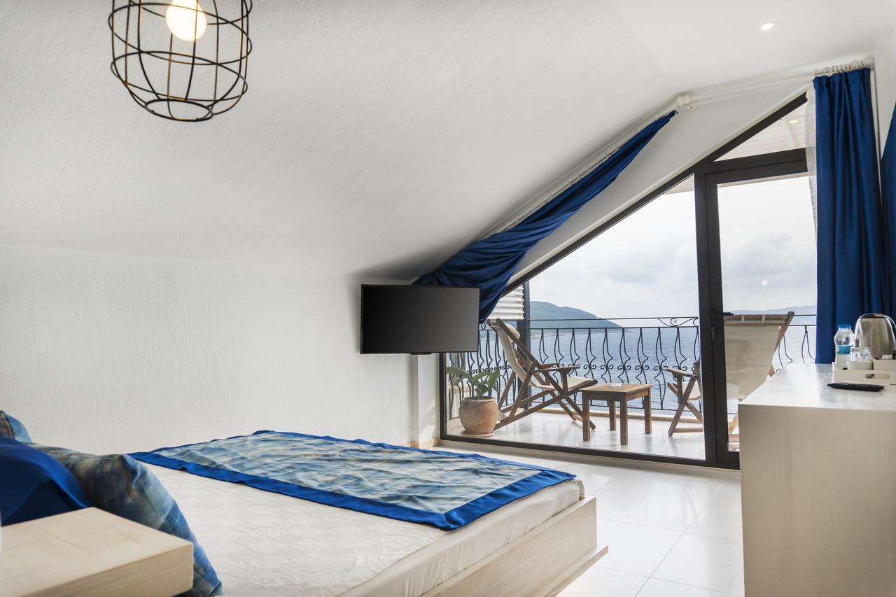 Nur Beach Hotel Kas Bagian luar foto
